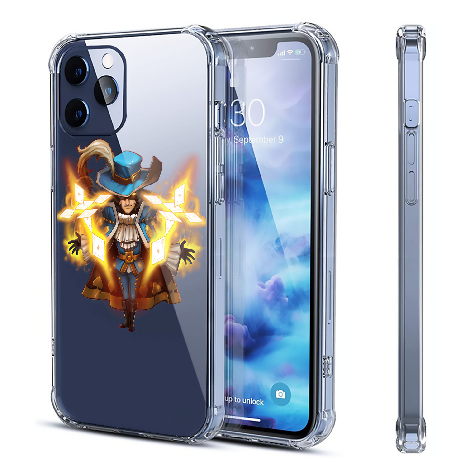 （画像用） リーグ・オブ・レジェンド League of Legends LOL 【iPhone 12シリーズ対応】透明スマホケース（クリアソフトケース）